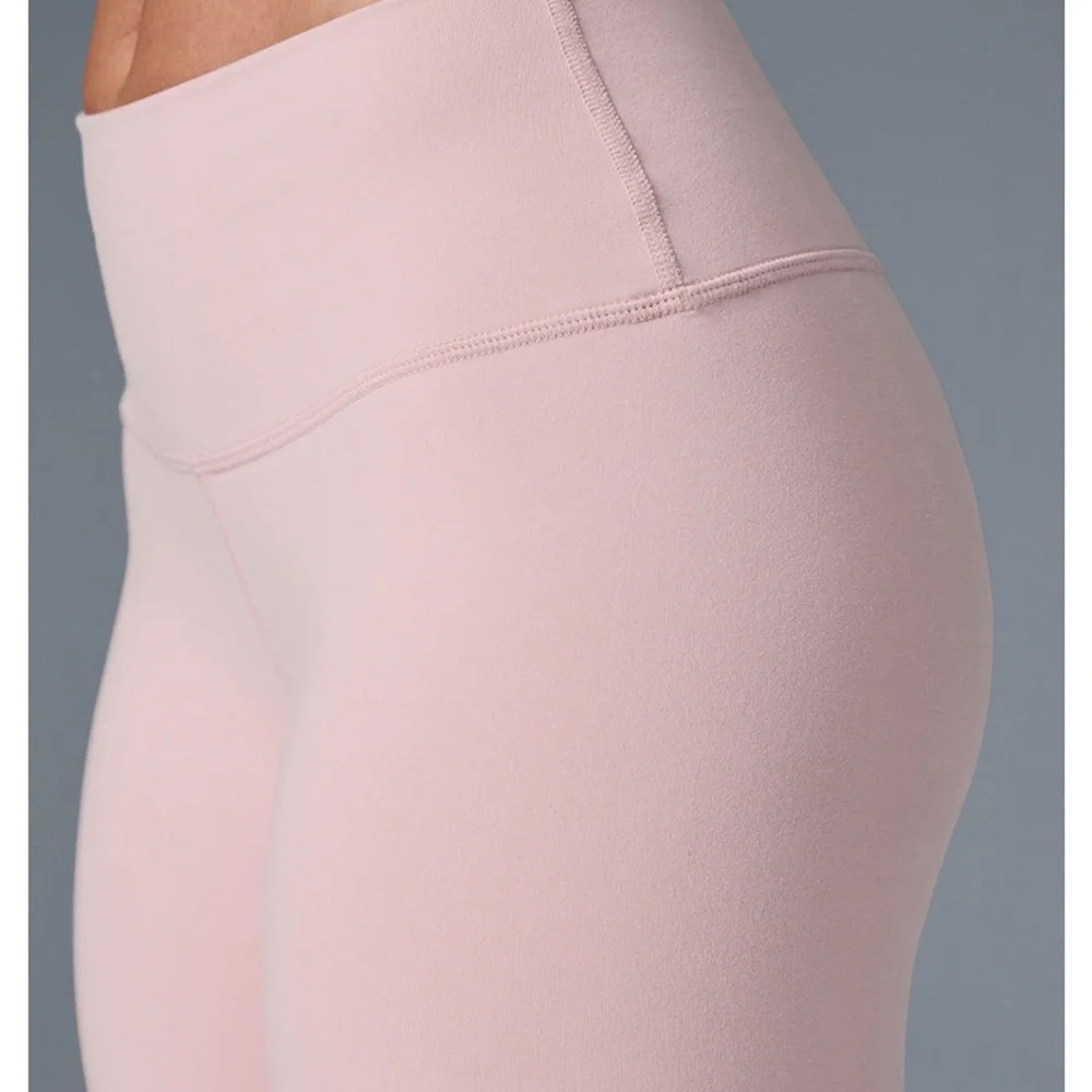 Alo Yoga Ballet Pink 5” Airbrush High-waist Biker Short - Picture 7 of 15